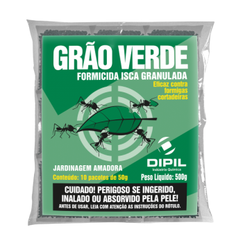 Formicida Grao Verde 10x50g Dipil